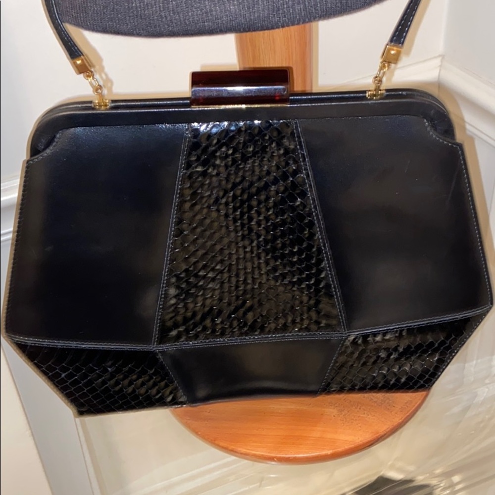 Salvatore Ferragamo Python Crossbody - Picture 2 of 12